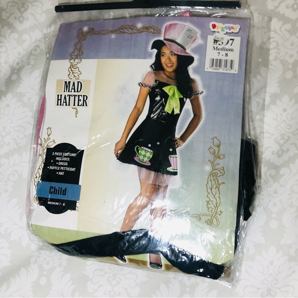 Child “Mad Hatter” Halloween Costume - Picture 11 of 12